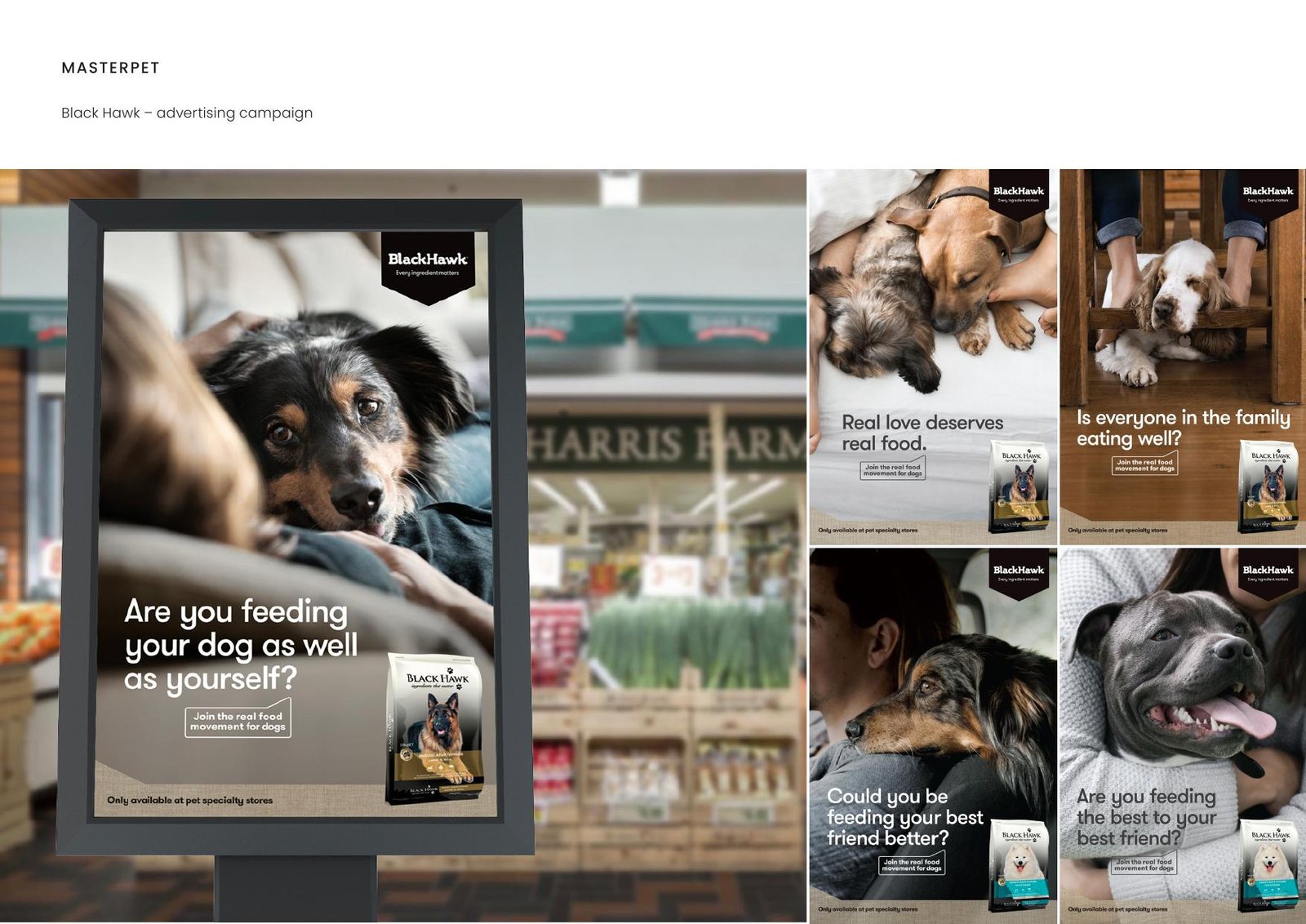 Masterpet — Black Hawk – advertising campaign