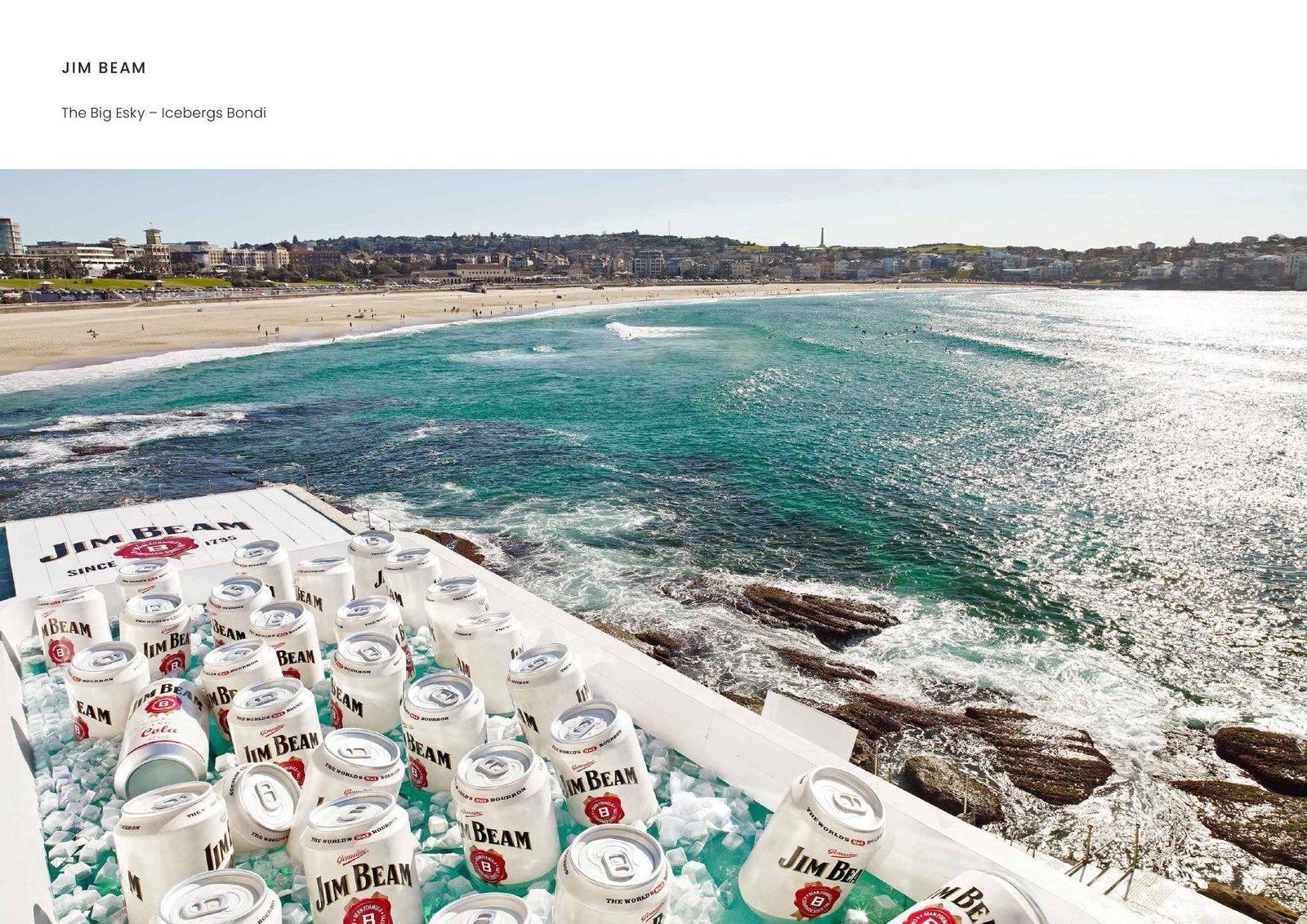 Jim Beam — The Big Esky – Icebergs Bondi