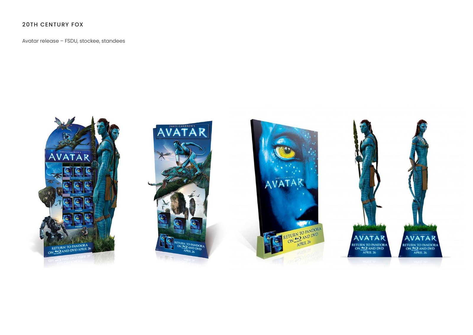 20th Century Fox — Avatar release – FSDU, stockee, standees