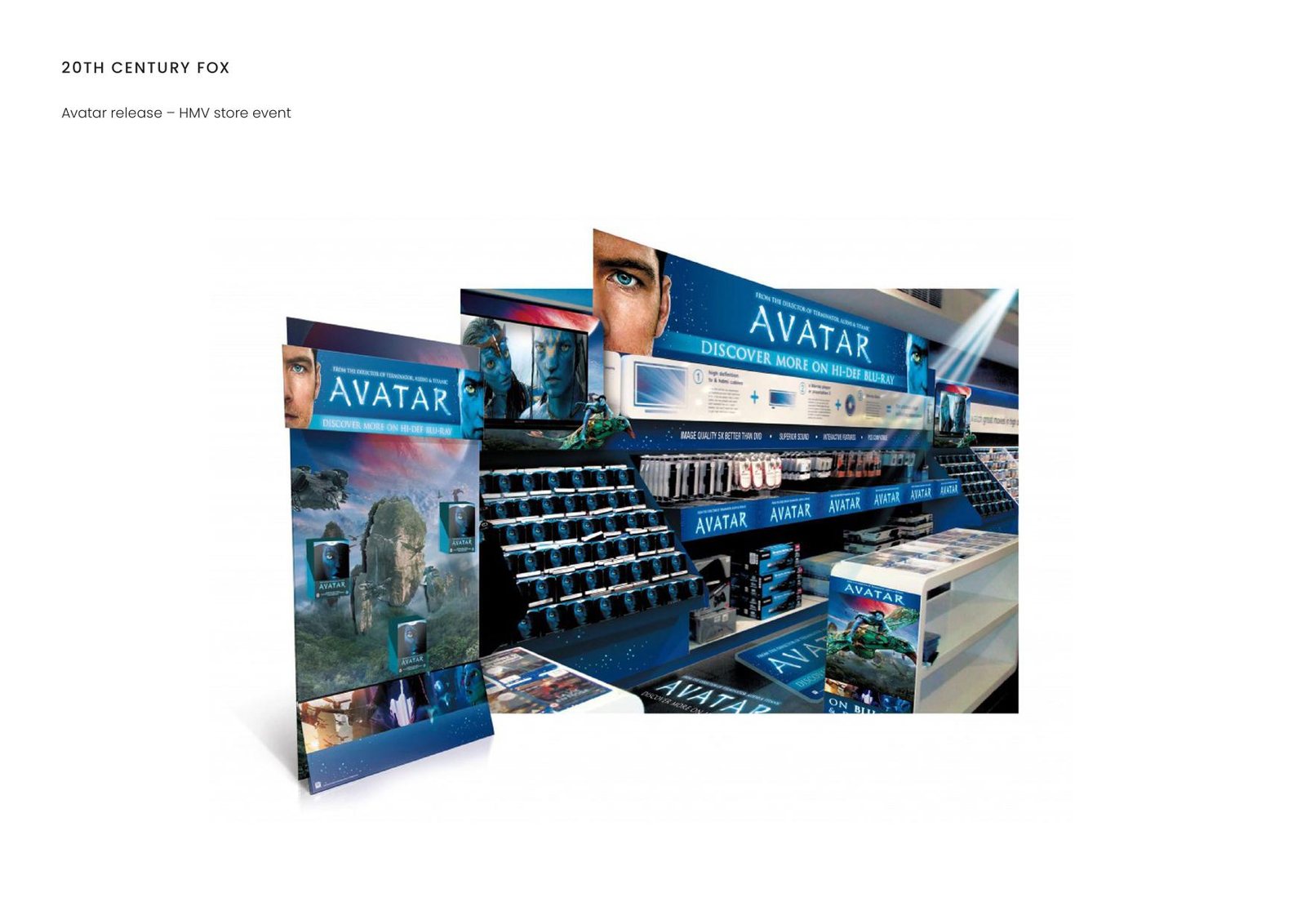 20th Century Fox — Avatar release – HMV store event