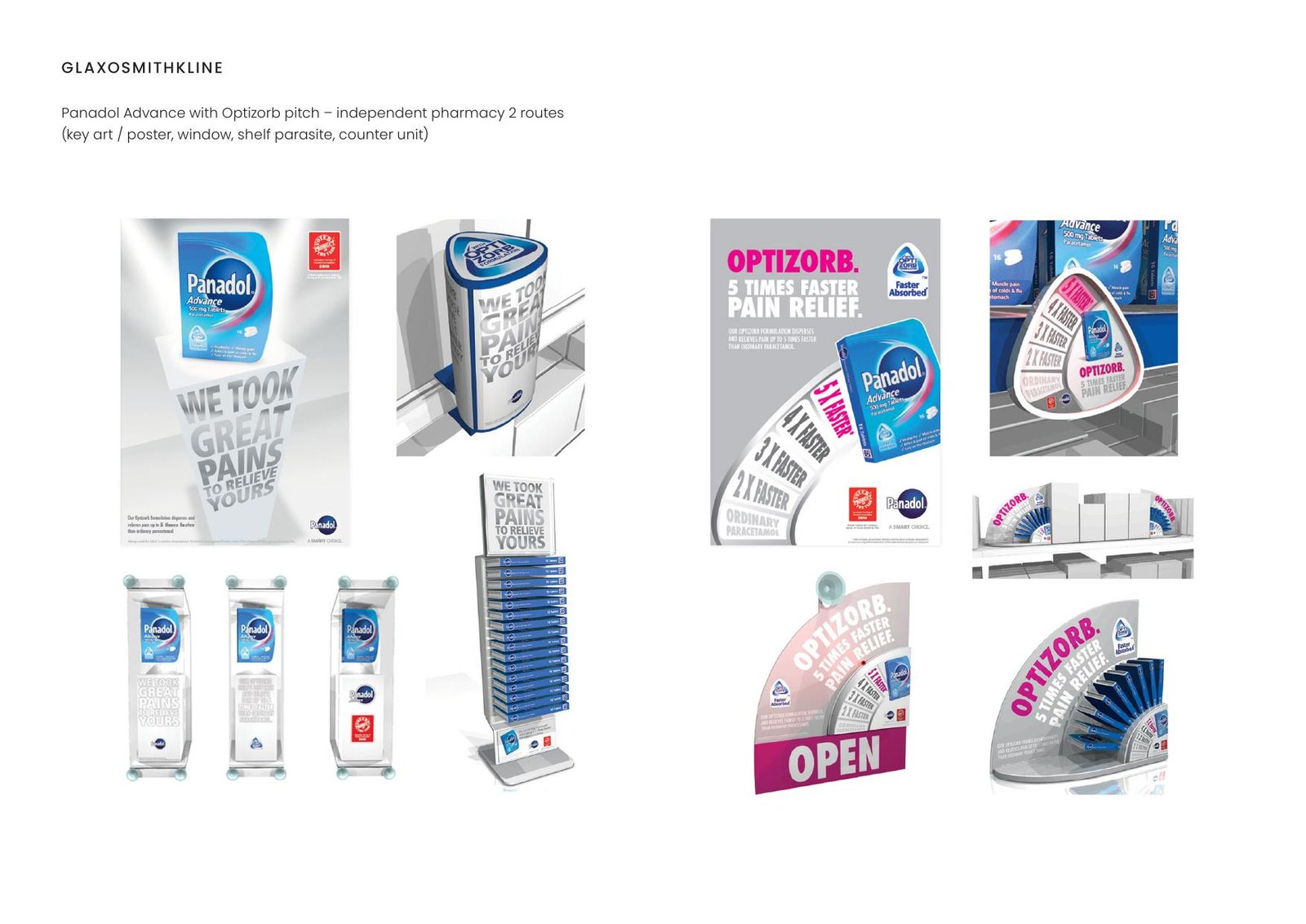 GlaxoSmithKline — Panadol Advance with Optizorb pitch – independent pharmacy 2 routes
