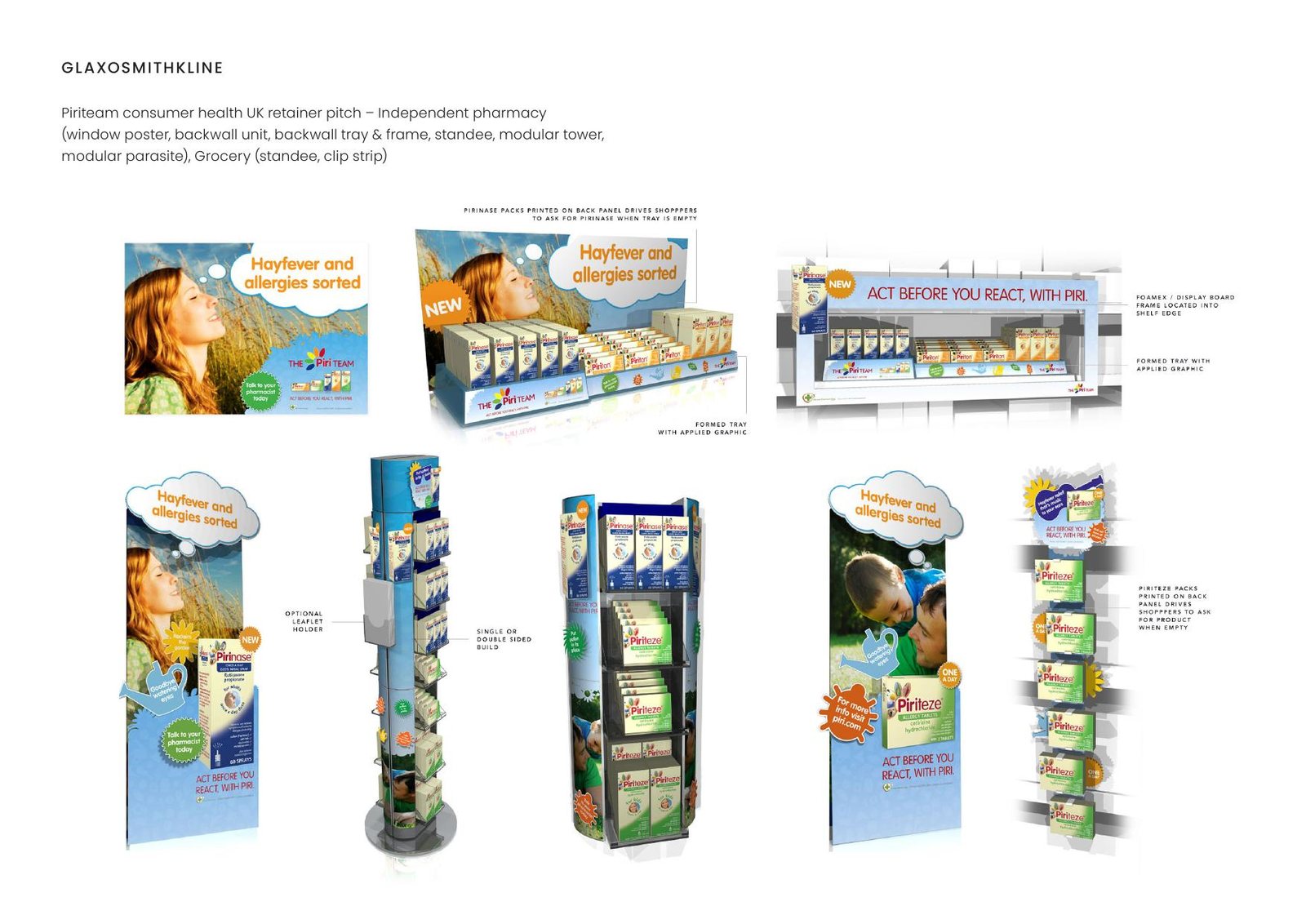 GlaxoSmithKline — Piriteam consumer health UK retainer pitch – Independent pharmacy
