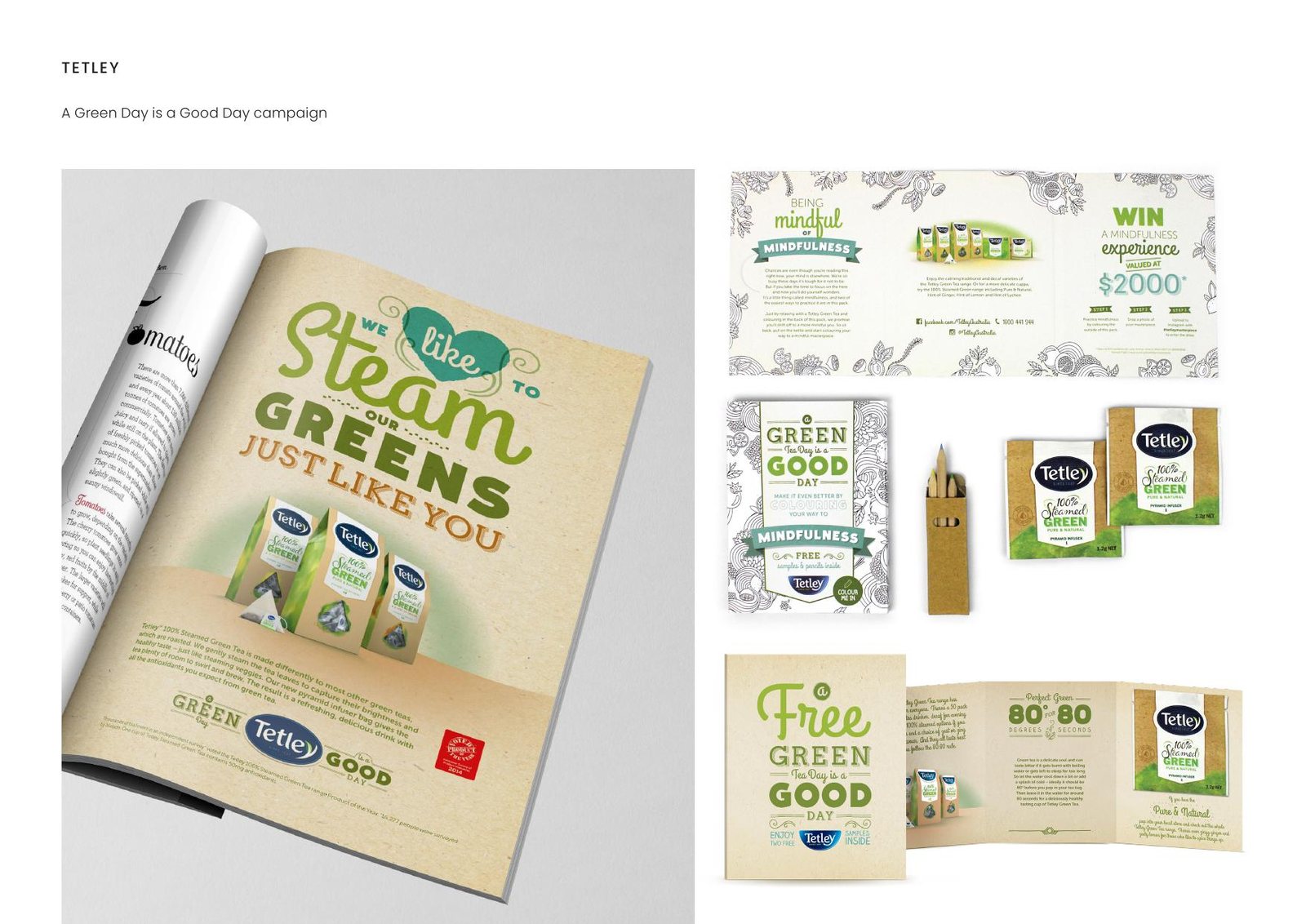 Tetley — A Green Day is a Good Day campaign
