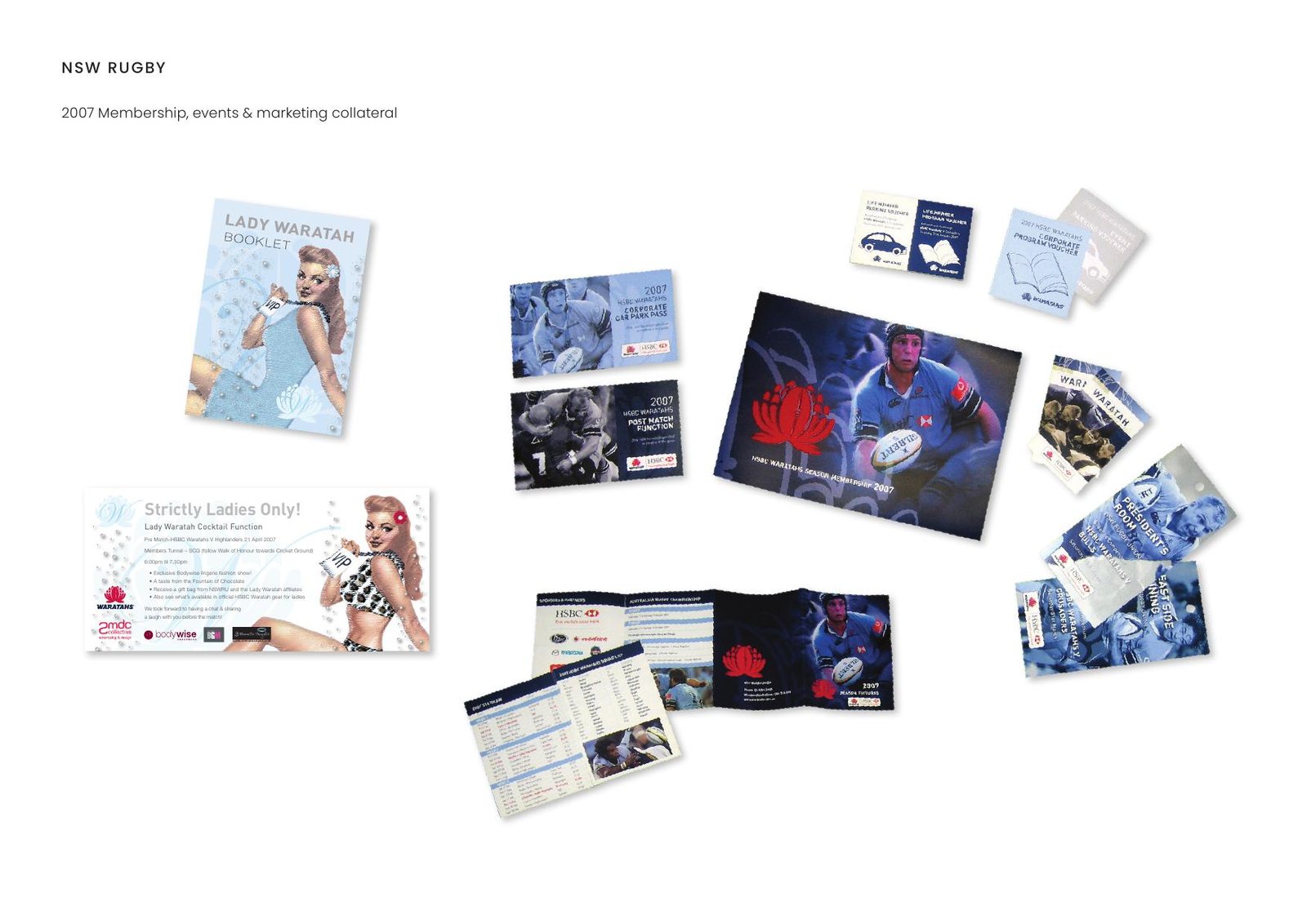 NSW Rugby — 2007 Membership, events & marketing collateral